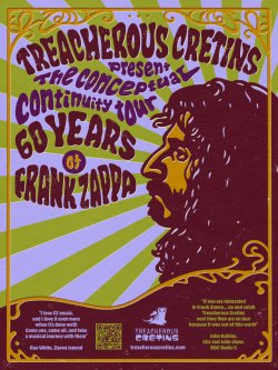 Treacherous Cretins Playing the music of Frank Zappa! Treacherous Cretins Playing the music of Frank Zappa!