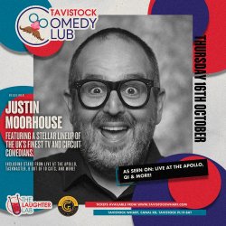 Tavistock Comedy Club Justin Moorhouse
